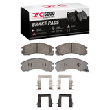 DFC 94-00 Mitsubishi Montero Front 5000 Advanced Ceramic Brake Pads and Hardware Kit
