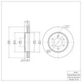 DFC 04-08 Ford F-150 4WD Front Brake Rotor