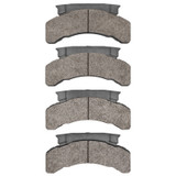 DFC 79-12 Beaver Motorcoach Monterey Rear/Front 5000 Advanced Semi Metallic Brake Pads