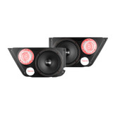 DS18 Jeep JK/JKU Fits 2x 6.5in Speakers And 2x 3.78in Tweeters Front Door Panels
