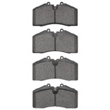 DFC 86-98 Porsche 944 Turbo Front/Rear Active Performance Pads - Low Metallic