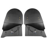 DS18 2007-18 Jeep JK/JKU Subwoofer Enclosure Fits 2x 12in Subwoofers Wheel Well Sealed Left & Right