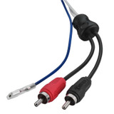 DS18 Plug and Play Harness For OEM Ride Command For Subwoofer RCA Signal and Remote Turn-on