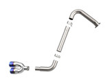 aFe Takeda Axle-Back Exhaust System Hyundai Elantra N Line 21-25 L4-1.6L- Blue Flame Tip