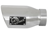 aFe MACH Force-Xp Universal Exhaust Tip 3 IN Inlet x 4-1/2 IN Outlet x 9 IN L- Polished Tip