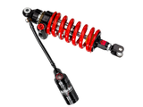 Bitubo CYU3 Monoshock Adjustable: Hydraulic Spring Preload, Reb., Double Comp., Length, Red Spring