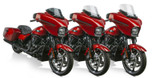 National Cycle 24+ Harley-Davidson FLH/ 23 FLH CVO V-Stream Quantum Plus Mid Windshield- LT. Tint