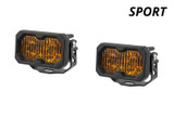 Diode Dynamics C2 2.0 Sport Yellow Driving Standard ABL (pair)