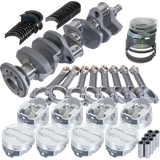 Eagle Chevy LT1 350 1Pc 3.750in Crank 6.000in I-Beam Rods -18cc 4.060in Pistons Rotating Assembly