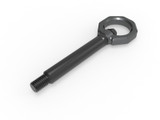 aFe 23-25 BMW M2 (G87) CONTROL Front / Rear Tow Hook - Gray