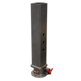 Gen-Y Viking 4in Square Tube Gooseneck Static Hitch w/SnapLatch 2-5/16in Coupler 8.5K TW 30K