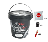 Counteract Motorcycle Balance Beads Shop Service Bucket: 20 packs - 2oz bags