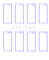 King Engine Bearings Ford ZETec 1.6/1.8/2.0 (Size +1.0mm) Connecting Rod Bearing Set