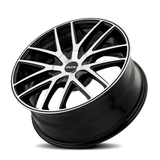 Touren 3260 TR60 20x8.5 / 5x110/115 BP / 40mm Offset / 72.62mm Hub Gloss Black Machined Wheel