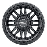 Weld Off-Road Swift 17x9in - 6x135 / 6x139.7 BP - ET-12 - 106.1mm CB - Gloss Black Wheel & Ring