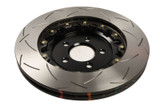 DBA 24-26 Ford Mustang (390mm Front Rotor) Rear 5000 Series Slotted Rotor (w/Black Hat)