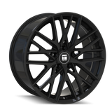 Touren 3291 TR91 18x8 / 5x114.3 BP / 35mm Offset / 72.6mm Hub Gloss Black Wheel