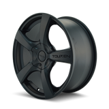 Touren 3190 TR9 16x7 / 5x110/115 BP / 42mm Offset / 72.62mm Hub Matte Black Wheel