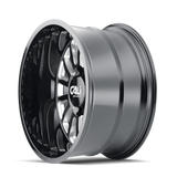 Cali Off-Road 9110 Summit 26x14 / 8x165.1 BP / -76mm Offset / 125.2mm Hub Gloss Black Milled Wheel