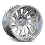 Cali Off-Road 9114 Purge 24x14 / 8x180 BP / -76mm Offset / 124.1mm Hub Polished Wheel