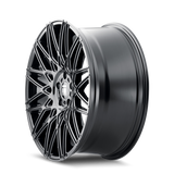 Touren 3278 TR78 18x8 / 5x112 BP / 40mm Offset / 66.56mm Hub Gloss Black Wheel