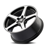 Touren 3296 TF96 20x9 / 5x114.3 BP / 35mm Offset / 73.1mm Hub Gloss Black Machined Wheel