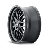 Ridler 607 18x8 / 5x120.65 BP / 0mm Offset / 83.82mm Hub Matte Black Wheel