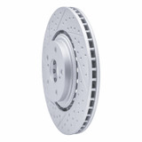 R1 08-21 Lexus Nx300 Front Left Drilled & Slotted Geo-Carbon Rotor