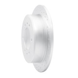 R1 15-26 Ford Transit-350 Hd Rear Left Drilled & Slotted Geo-Carbon Rotor