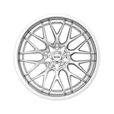 Ridler 681 22x9 / 5x127 BP / 0mm Offset / 83.82mm Hub Brushed w/ Polished Lip Wheel