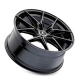 Kraze KR196 Evolve 19x8.5 / 5x120 BP / 30mm Offset / 72.56mm Hub Gloss Black Wheel