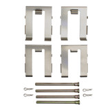 DFC 17-19 Genesis G90 Rear Stainless Steel Hardware Kit