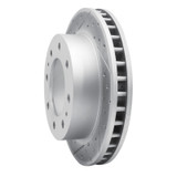 R1 99-20 Cadillac Deville Front Left Drilled & Slotted Geo-Carbon Rotor