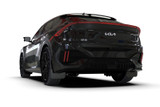 Rally Armor 25-26 Kia EV6 Base Light/GT/GT-Line Black Mud Flap - Metallic Black Logo