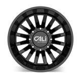 Cali Off-Road 9110D Summit Dually 20x8.25 / 8x210 BP / -192mm Offset / 154.2mm Hub Gloss Black Wheel
