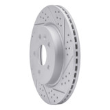 R1 10-25 Buick Lacrosse Rear Right Drilled & Slotted Geo-Carbon Rotor