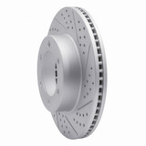 R1 00-07 Toyota Tundra Front Right Drilled & Slotted Geo-Carbon Rotor
