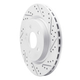 R1 14-19 Mercedes-Benz Cla250 Rear Right Drilled & Slotted Geo-Carbon Rotor