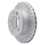 R1 02-06 Dodge Sprinter 2500 Front Right Drilled & Slotted Geo-Carbon Rotor