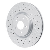 DFC 14-19 Mercedes-Benz CLA45 AMG Front Drilled GeoSPEC Coated Rotor and Slotted
