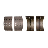 DFC 94-99 Chevrolet W5500 Tiltmaster (w/Front Drum Brakes) Rear Premium Riveted Shoes