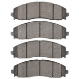 DFC 23-25 Ford F-250 2WD (Super Duty) Rear 5000 Advanced Semi Metallic Brake Pads