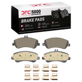 DFC 10-15 Mercedes-Benz GLK350 Front 5000 Advanced Ceramic Brake Pads and Hardware Kit