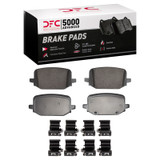 DFC 20-25 Ford Explorer Rear 5000 Advanced Ceramic Brake Pads and Hardware Kit
