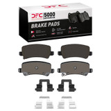 DFC 16-17 Hyundai Azera Rear 5000 Advanced Ceramic Brake Pads and Hardware Kit