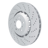 DFC 12-19 BMW M6 Right Front Drilled Hi-Carbon Alloy Geomet Coated Rotor