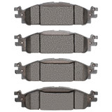 DFC 11-19 Ford Taurus (Excl SHO) Front 5000 Advanced Ceramic Brake Pads