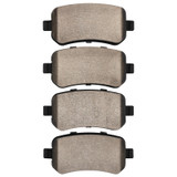 DFC 04-12 Chrysler Town & Country Rear 5000 Advanced Ceramic Brake Pads
