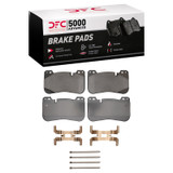 DFC 20-25 BMW M5 Front 5000 Advanced Low Metallic Brake Pads and Hardware Kit