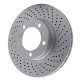 DFC 98-12 Porsche 911 Right Front Drilled Hi-Carbon Alloy Geomet Coated Rotor